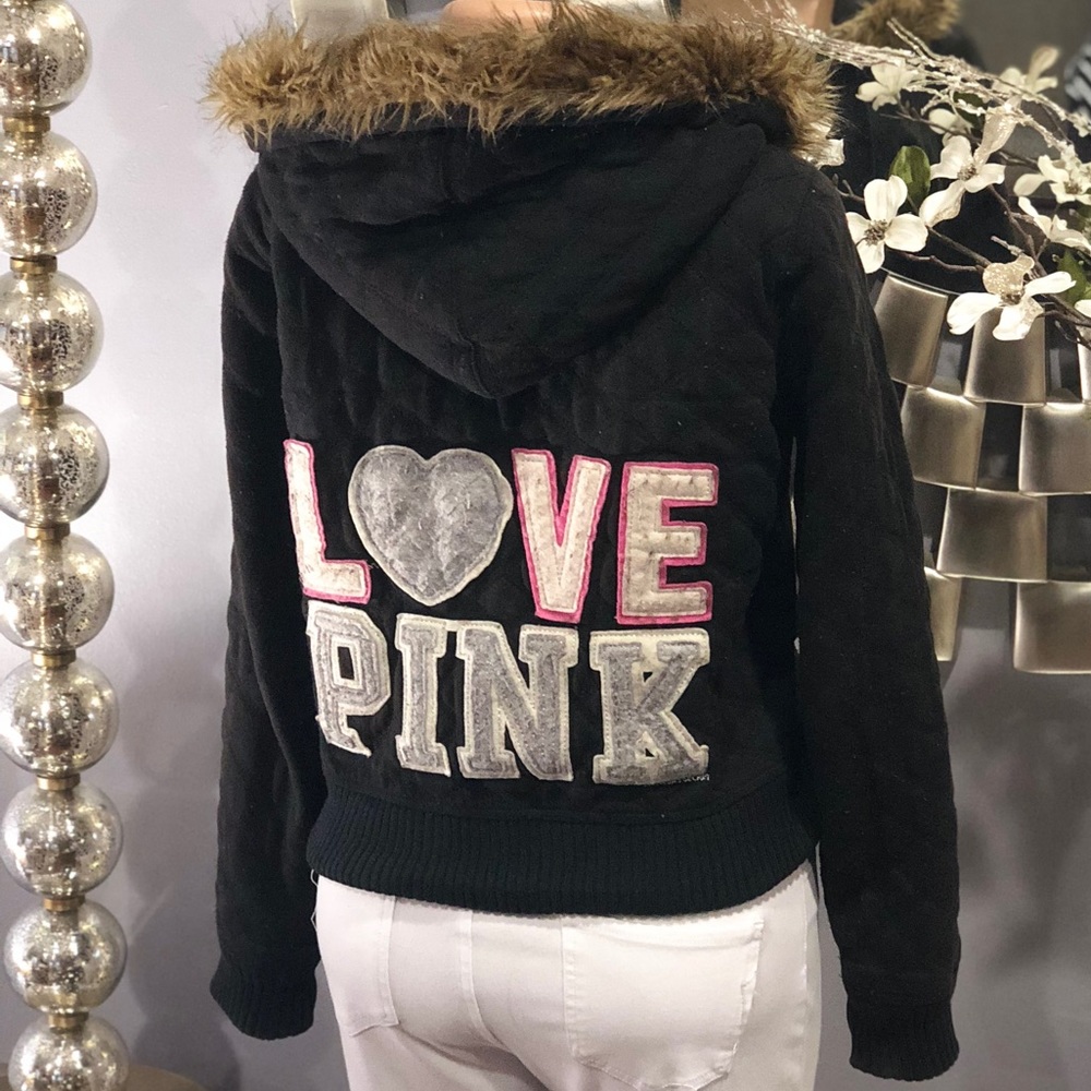 PINK Victoria’s Secret Vintage Quilted Jacket - Picture 1 of 7